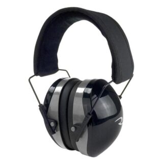 Radians TRPX 29 Folding Passive Earmuffs, Adjustable, Black/Gray, NRR 29 dB