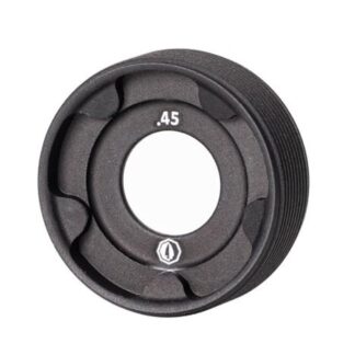 Rugged Suppressors Front Cap for Obsidian45 .45 ACP, Matte Black