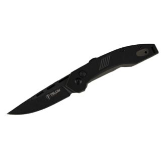 Rock Ridge Outdoors Telum Incinerator Automatic Knife, 3.5 in S35V Stone-Washed Blade