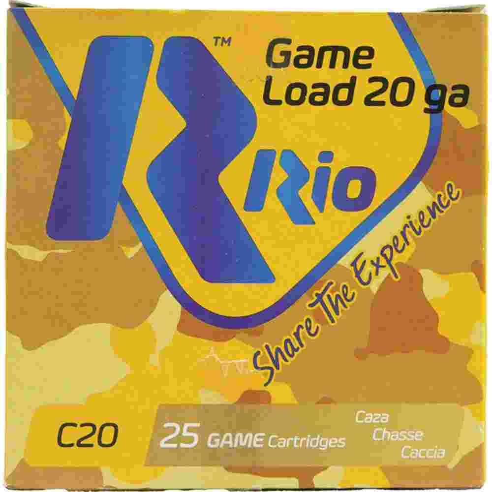 Rio Ammunition Royal Buck 20 Gauge 2-3/4" #1 Buckshot 25 Rounds