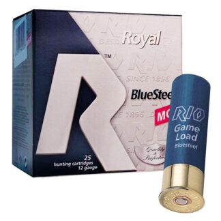 Rio Ammunition Royal BlueSteel 12 Gauge 3.5" MAX #BB Steel Shot 1 3/8 oz 1550 fps
