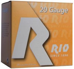 Rio Ammunition Rio Heavy Field 20 Gauge 2 3/4" 1 oz #6 Shot 1250 fps 25 Rounds
