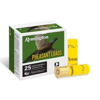 Remington Pheasant Loads 20 Gauge 2-3/4 in 1 oz #4 25 Rounds