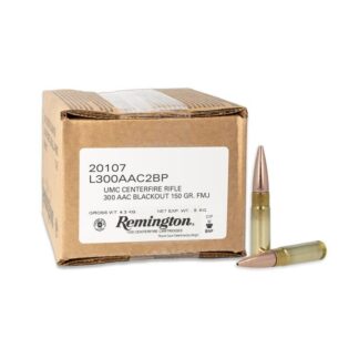 Remington UMC .300 AAC Blackout 150 Gr FMJ 200-Round Bulk Pack