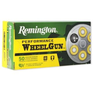 Remington WheelGun .38 Special 158 gr Lead Semi-Wadcutter 50 Rounds