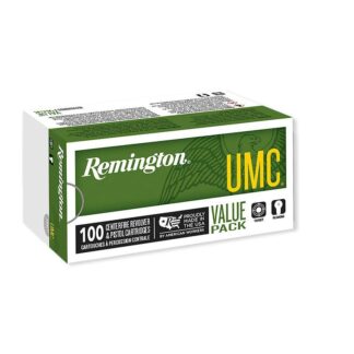 Remington UMC .40 S&W 180 gr JHP Ammunition, 100 Rounds Per Box