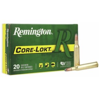 Remington Core-Lokt .257 Roberts +P 117 gr Soft Point Rifle Ammo (20 Rounds/Box)