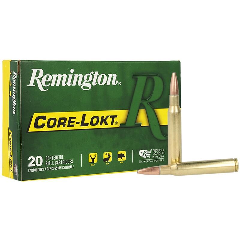 Remington Core-Lokt .280 Rem 150 Grain Pointed Soft Point Rifle Ammo, 20 Rounds