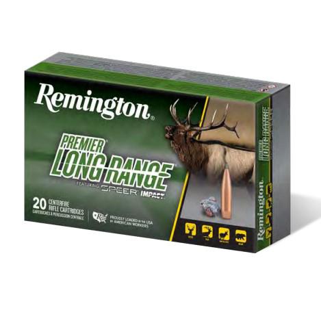 Remington Premier Long Range .300 RUM 190 gr Speer Impact Polymer Tip, 20 Rounds
