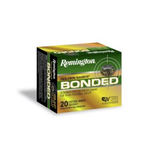 Remington Golden Saber Bonded 10mm Auto 180 gr Jacketed Hollow Point, 20 Rounds