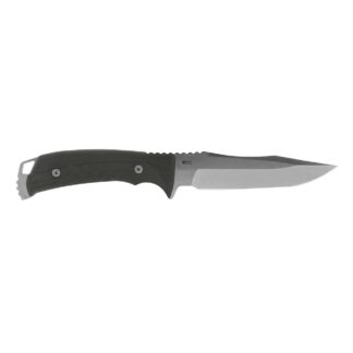 SOG Pillar Fixed Blade Knife 5" S35VN Blade, Black Canvas Micarta Handle
