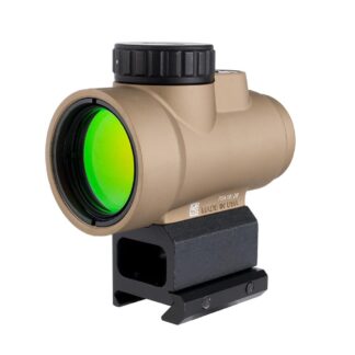 Trijicon MRO SD 1x25mm Red Dot Sight, 2 MOA Reticle, Coyote Brown Anodized