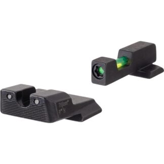Trijicon SD40 DI Night Sight Set Green with Black Front and Rear for S&W M&P/SD