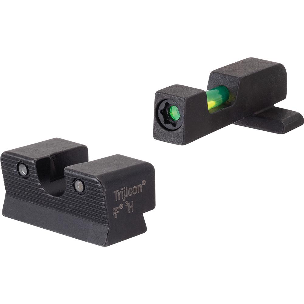 Trijicon DI Night Sight Set Green with Black Outline Front and Rear for XD-S and XD-E