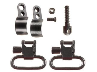 Uncle Mikes 1391 QD Split Band CNF .630/.675 Black 2-Pack Sling Swivels