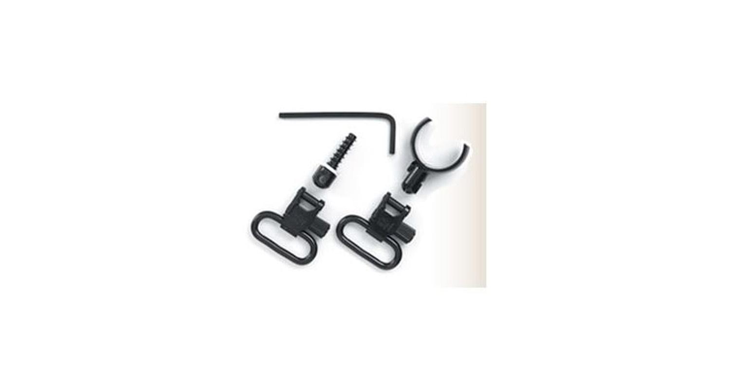 Uncle Mikes QD Magnum Split Band Sling Swivels 12 Gauge .775/.825 Diameter