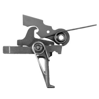 CMC Triggers AR-15/AR-10 Component Single-Stage Trigger, Small Pin, 3.5 lb, Flat, Black DLC