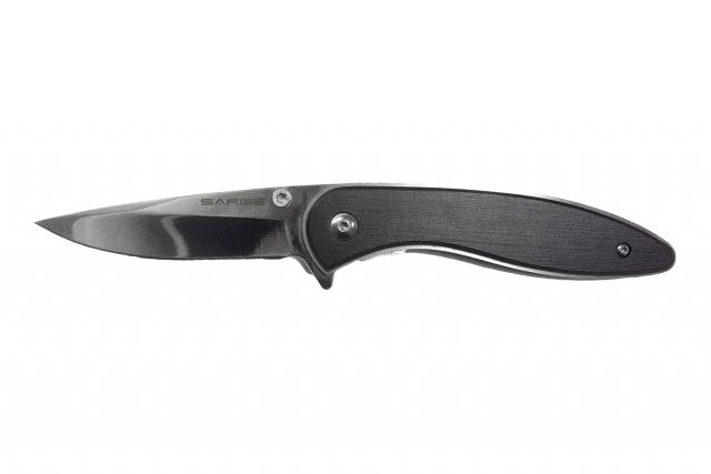 Sarge Knives Hornet 3.25 in Mirror Polish 440 Stainless Swift Assist Folding Knife