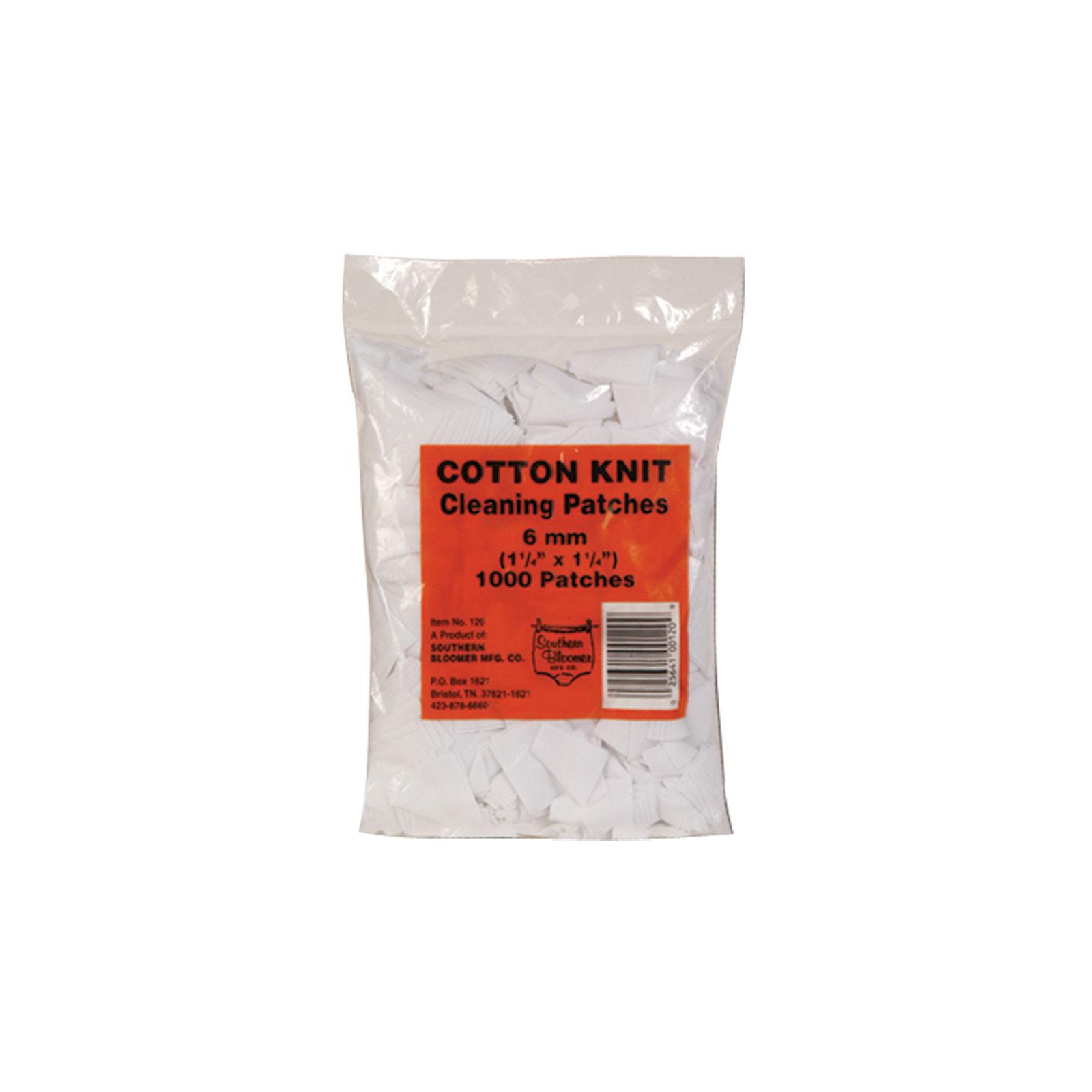 Southern Bloomer 6mm Cleaning Patches, 1000-Pack