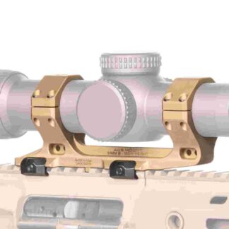 Reptilia AUS 1-Piece 34mm Picatinny Scope Mount, 1.54in Bore Height, FDE, 7075-T6