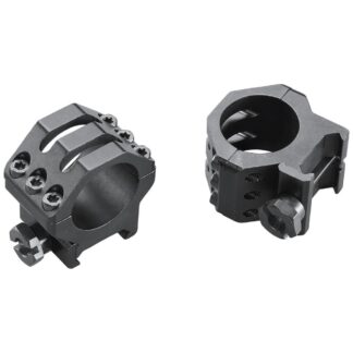 Weaver 6-Hole Tactical Scope Rings 1 in Medium Matte