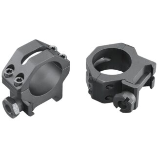 Weaver 4-Hole Tactical Picatinny Aluminum Scope Rings 1" Medium Matte