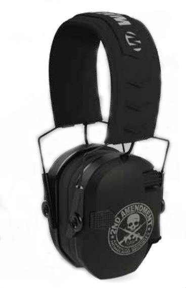 Walkers Razor Freedom Series Electronic Earmuffs 2nd Amendment 23 NRR Over the Head