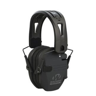 Walkers Razor Tacti-Grip Over-the-Head Electronic Earmuffs 3.5mm Audio Jack, 23 NRR