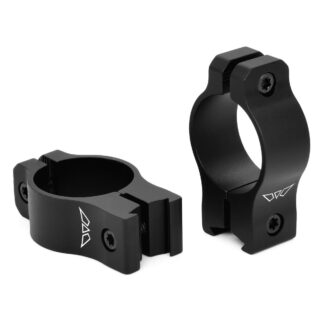 Warne Vapor 2-Piece Rimfire Scope Rings 1 in Medium 3/8" Dovetail Matte