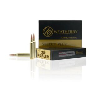 Weatherby Select Plus .28 Nosler 163 Gr Hammer Custom 20 Rounds
