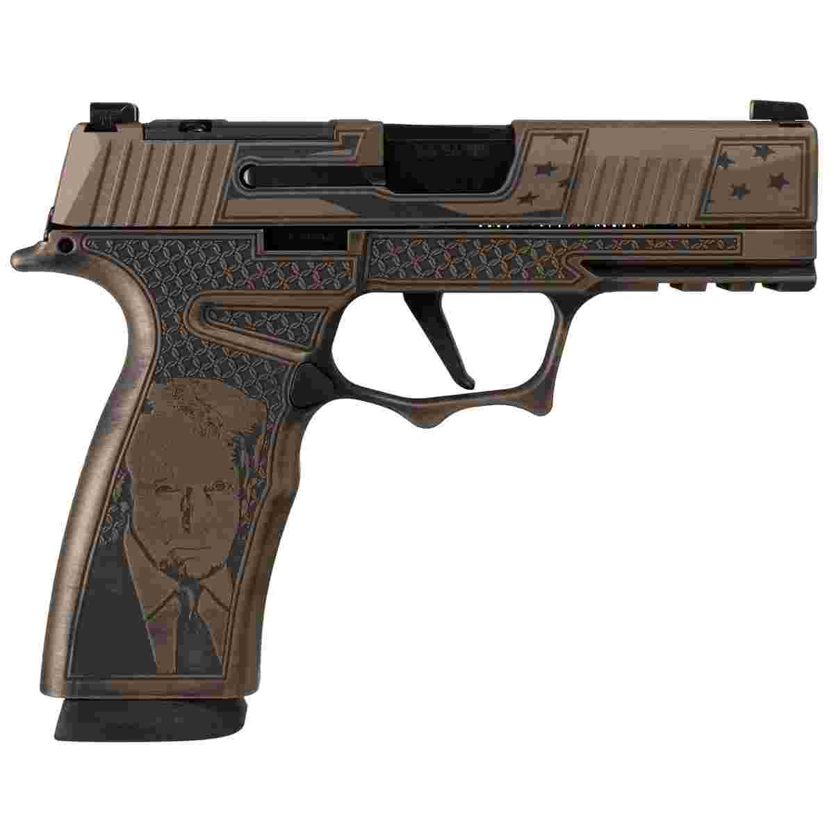 SIG Sauer P365 XMACRO TacOps 9mm Luger Compact Striker 3.7 in Barrel, 17 Rounds, Black