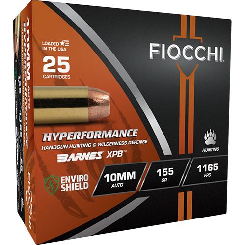 Fiocchi Hyperformance Hunt 10mm Auto 155 gr XPB HP (25 Rounds)