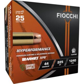 Fiocchi Hyperformance Hunt .44 Rem Mag 225 gr XPB 25 Rounds