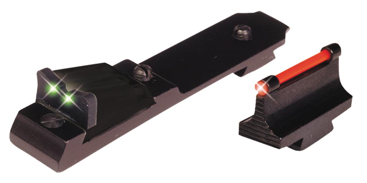 Truglo TG109 Marlin 336 Fiber Optic Front/Rear Replacement Sights with Windage and Elevation Adjustment