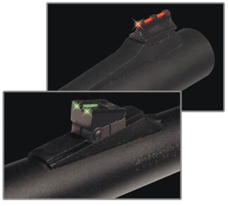 Truglo TG110W Fiber Optic Sight Set for Remington, Adjustable Rear