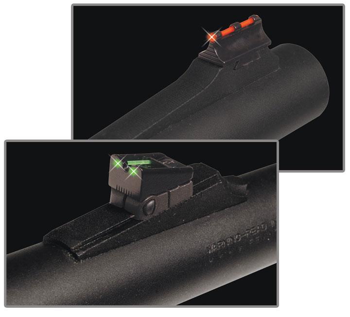 Truglo TG110W Fiber Optic Sight Set for Remington, Adjustable Rear