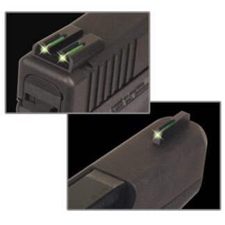 Truglo TG131MPT TFO Tritium/Fiber-Optic Front/Rear Night Sights for S&W M&P