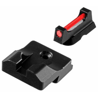 TruGlo Fiber Optic Pro CZ Shadow Front Sight with Red Fiber Optic