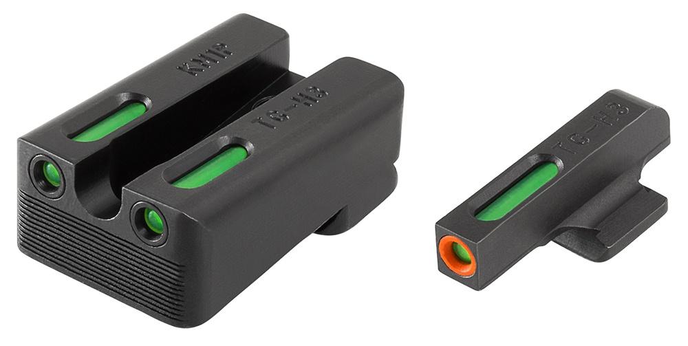 Truglo TFX Pro Day/Night Fiber-Optic Front/Rear Sights for 1911 Fixed Rear Sight