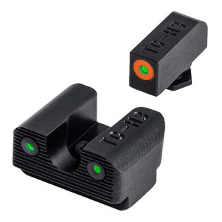 Truglo Tritium Pro Tritium Night Sight Set Glock 42/43/43x/48 Orange Front Ring