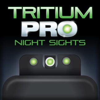 Truglo TG231R2 Tritium Night Sights, Green Front/Rear Steel CNC-Machined