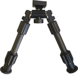 Truglo TAC-POD Carbon Pro Bipod, Carbon Fiber and Aluminum, 9-13 in Leg Length
