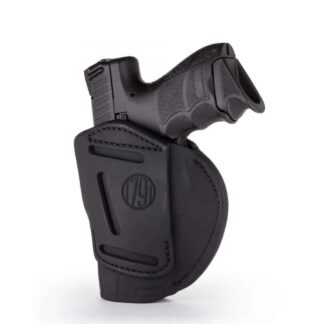 1791 Gunleather 4-Way Holster Size 3 Stealth Black, Right Hand (IWB/OWB)