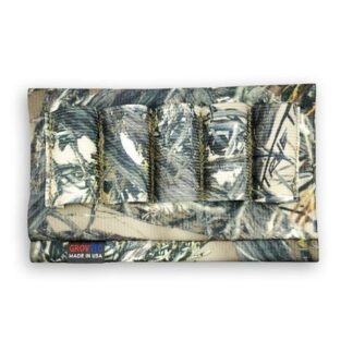 GrovTec GTAC77 Buttstock Cartridge Shell Holder (TrueTimber Camo), Fits 5 Shotgun Shells