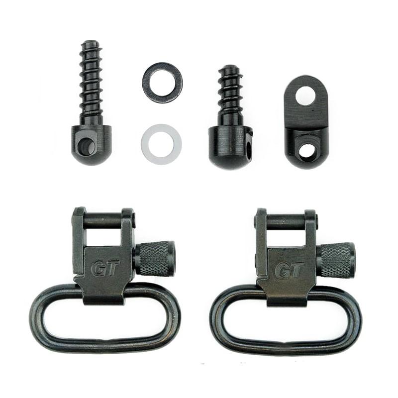 GrovTec Universal Shotguns Shotgun Swivel Set for Ruger 10/22 .44 Mag and No. 3 Carbines