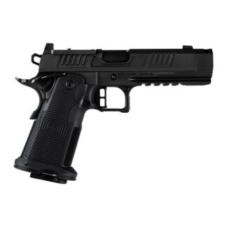 ALPHA FOXTROT AF1911-Romulus 9mm Semi-Auto 4.25 in Threaded Compensated Barrel, Black MOS