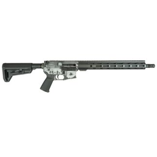 Shark Coast Tactical Armed Forces Grey Semi-Auto 5.56 NATO Rifle 16 in 30+1 Rounds, right side view