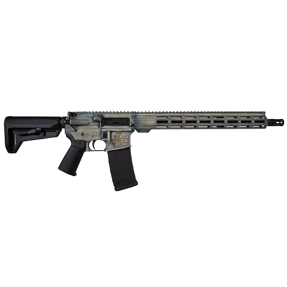 Shark Coast Tactical "Liberty AR Patina" AR-15 Rifle 5.56mm 30rd Magazine 16" Barrel 15" MLOK Handguard