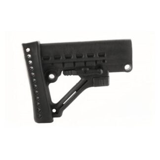 Archangel AA120 6-Position M4-Style Adjustable Buttstock with Recoil Pad, Black Synthetic
