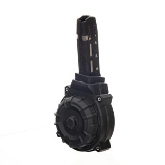 ProMag DRM-A69 Glock 20 10mm Auto 50-Round Drum Magazine, Black Polymer